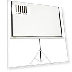 Экран напольный Cactus Triscreen CS-PST-180X180 180x180см 1:1 белый