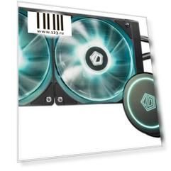 Комплект водяного охлаждения ID-COOLING AURAFLOW X 240 LGA2066/2011/1366/1151/50/55/56/TR4/AM4/FM2/+/FM1/AM3/+/AM2/+/ (6шт/кор,TDP 250W, RGB FAN and PUMP, PWM, DUAL FAN 120mm) RET