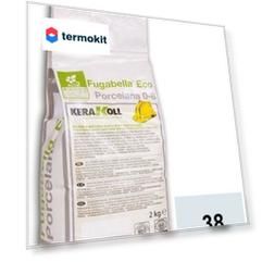 Затирка Kerakoll Fugabella Eco Porcelana цементная 38 Husky 2кг