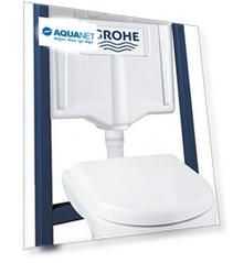 Унитаз с инсталляцией Grohe