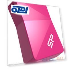 Внешний накопитель 16GB USB Drive <USB 2.0 Silicon Power Touch T08 SP016GBUF2T08V1H розовый