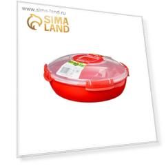 Контейнер круглый Sistema Microwave, 1.3 л