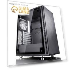Корпус Fractal Design Define C TG, без БП, ATX, черный