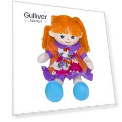 Мягкая кукла Gulliver Гвоздичка, 30 см
