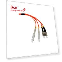 Оптический шнур vcom fc-sc, upc, mm, многомодовый, duplex vdu102-5m