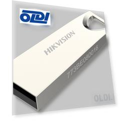 Флеш Диск HIKVision HS-USB-M200(STD)/64G/EN 64Gb <HS-USB-M200(STD)/64G/EN>, USB2.0, плоский металлический корпус