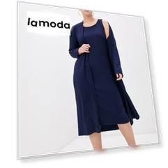 Платье и кардиган TrendyAngel