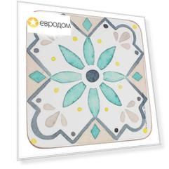Набор подставок под горячее Creative Tops Green Tile 10,5x10,5см, 6шт