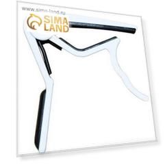 Каподастр для классической гитары Alice A007D/WH-C белый