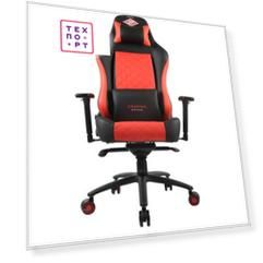 Кресло компьютерное игровое ZONE 51 Спартак легенда black-red