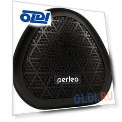 Perfeo Bluetooth-колонка "TRIANGLE" FM, MP3 microSD, AUX, TWS, мощность 6Вт, 800mAh, черная [PF_A4341]