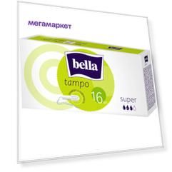 Тампоны Bella, premium comfort Super без аппликатора, 16 шт