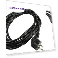 Кабель Wize IEC 320 C13-CEE 7/7, M-F 1,8м Black CAC10-EU-C13-1.8M