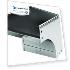 Угол DKC 37575K CDV 90 вертикальный внеш. осн.300 H50 в комплекте с крепежными элементами, "S5 Combitech"