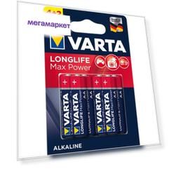 Батарейки Varta LR6-6BL Longlife Max Power, 6 шт