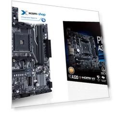 Материнская плата mATX ASUS PRIME A320M-K/CSM AM4, AMD A320, 2*DDR4(3200), 4*SATA 6G RAID, 3*M.2, 5*PCIE, 7.1CH, Glan, 6*USB3.1/D-Sub/HDMI