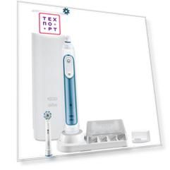 Электрическая зубная щетка Oral-B Smart6 6000N + футляр (D700.525.5X)