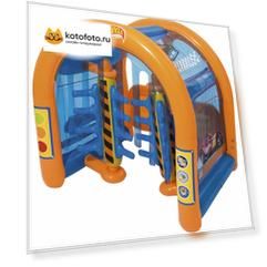 Игровой центр Автомойка с брызгалкой Hot Wheels, 150*130*150см, 93406 Bestway