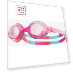Очки для плавания TYR Kids Swimple Tie Dye, розовый (LGSWTD/667)
