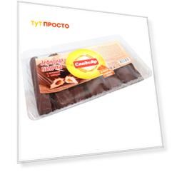 Зефирные палочки Сладояр 280г глазированные с начинкой