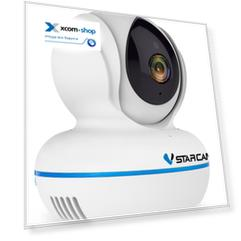 Видеокамера IP Vstarcam C22Q 4MP HD, прогрессивная развертка CMOS, объектив 4.0мм/107°, ОС Linux