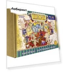 Фигурный деревянный пазл Цирк, 102 детали