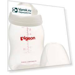Бутылочка для кормления Pigeon SofTouch Peristaltic PLUS 160мл