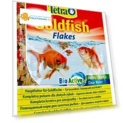 Корм Tetra Goldfish для всех видов золотых рыбок, в хлопьях, 12гр