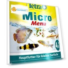 Корм Tetra Micro Menu для мелких видов рыб, 100мл