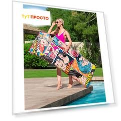 Матрас для плавания BestWay поп-арт 183*71см 4730426 44059