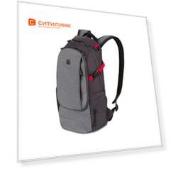 Рюкзак Wenger SWISSGEAR 3598401409 24x46x15.5см 15.5л. 1кг. полиэстер серый