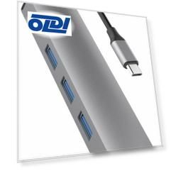 USB-хаб Hyper HyperDrive 6 in 1 USB-C Hub для Macbook и других устройств с портом Type-C. Порты: 4K/30Hz HDMI, USB-C PD, 3 x USB-A, Gigabit Ethernet. Цвет серый космос.