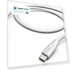 Кабель интерфейсный HAMA 00178397 USB Type-C (m)/USB 3.1 A(m), 1.5м, белый