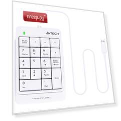 Клавиатура A4Tech Fstyler FK13P USB White