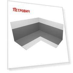 Угол гидроизоляционный внутренний Plitonit ГидроЛента 90° 140х140 мм