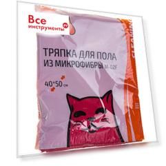 Тряпка для пола Рыжий кот ТM-02F 310228