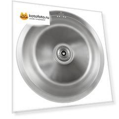Мойка кухонная KAISER 43x43x17,8 сталь (KSM-4300)