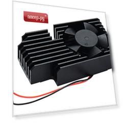 Кулер с радиатором Qumo RS019 для Raspberry Pi 4 Black