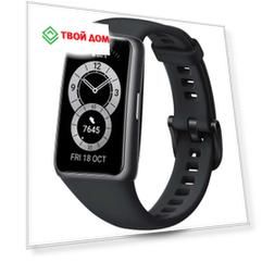 Фитнес-браслет Huawei Band 6 Графитовый черный