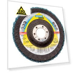 Круг Лепестковый Торцевой (КЛТ) Klingspor Smt 800 special 125 x 22 very fine неткан.мат.