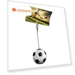 Фоторамка настольная Hama Football пластик черный/белый 12 шт./кор.