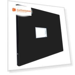 Упвковка папок на кольцах БЮРОКРАТ -0827GA3BLCK, 4шт колец, О-образные, A3, 27мм корешок, пластик, 0.8мм, черный 30 шт./кор.