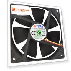 Вентилятор Titan TFD-9225L12Z, 90мм, Ret