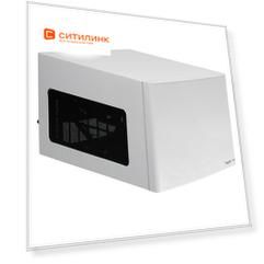 Корпус miniITX Fractal Design Node 304, Micro-Tower, без БП, белый [fd-ca-node-304-wh]