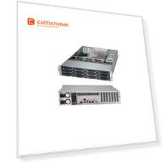 Корпус SuperMicro CSE-826BE1C4-R1K23LPB 2U 2x1200W черный