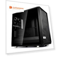 Корпус E-ATX FRACTAL DESIGN Meshify S2 Blackout TG Dark, Midi-Tower, без БП, черный [fd-ca-mesh-s2-bko-tgd]