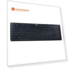 Клавиатура A4TECH KD-600L, USB, черный