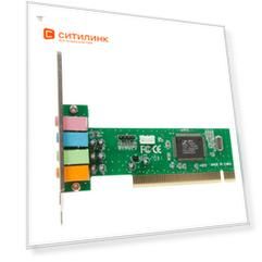 Звуковая карта PCI 8738, 4.0, bulk [asia 8738sx 4c]