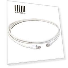 Коммутационный шнур Кат. 5E U/UTP RJ-45, LSZH, Цвет: белый, 3.0 м