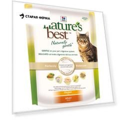 Hills Natures Best натуральный сухой корм для кошек от 1 до 7 лет с курицей и овощами - 300 г